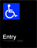 Accessible Entry - Polypropylene - Black / Charcoal