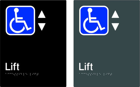 Accessible Lift - Polypropylene - Black / Charcoal