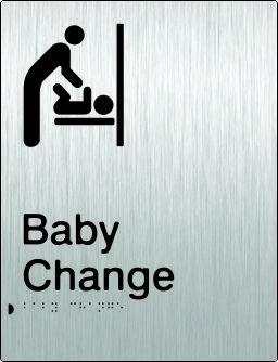 Baby Change - Stainless Steel