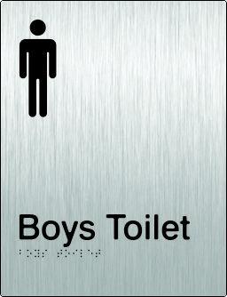 Boys Toilet - Stainless Steel