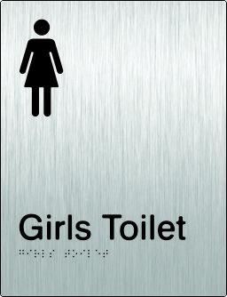 Girls Toilet - Stainless Steel