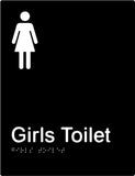 Girls Toilet - Polypropylene - Black / Charcoal