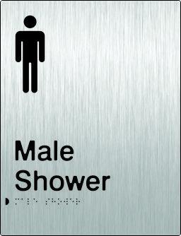 Male Shower - Stainless Steel