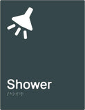 Shower - Polypropylene - Black / Charcoal