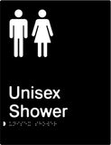 Unisex Shower - Polypropylene - Black / Charcoal