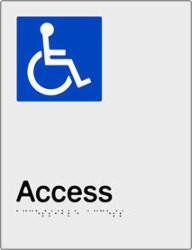 Accessible Access - Anodised Aluminium