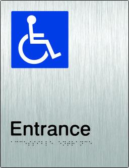 Accessible Entrance - Stainless Steel