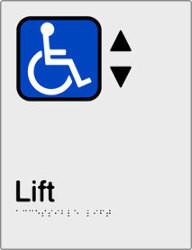 Accessible Lift - Anodised Aluminium