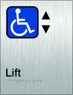 Accessible Lift - Stainless Steel