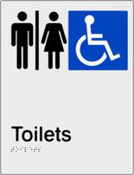 Airlock - Male, Female & Accessible Toilets - Anodised Aluminium