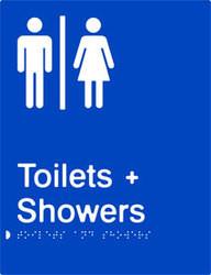 Airlock - Male & Female - Toilets & Showers - Polypropylene - Blue