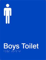 Boys Toilet - Polypropylene - Blue