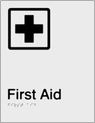 First Aid - Anodised Aluminium