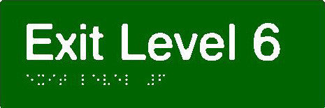 Slim Exit Level 6 - Green