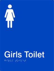 Girls Toilet - Polypropylene - Blue