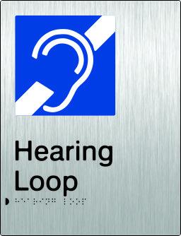 Hearing Loop - Stainless Steel