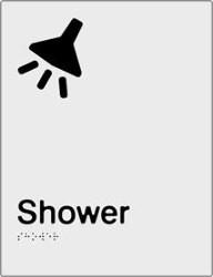 Shower - Polypropylene - Silver