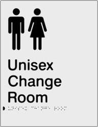 Unisex Change Room - Anodised Aluminium
