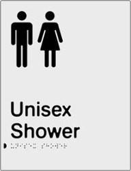 Unisex Shower - Anodised Aluminium