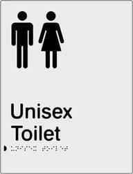Unisex Toilet - Polypropylene - Silver